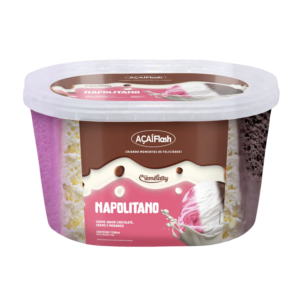 Linha Potes Açaí Flash