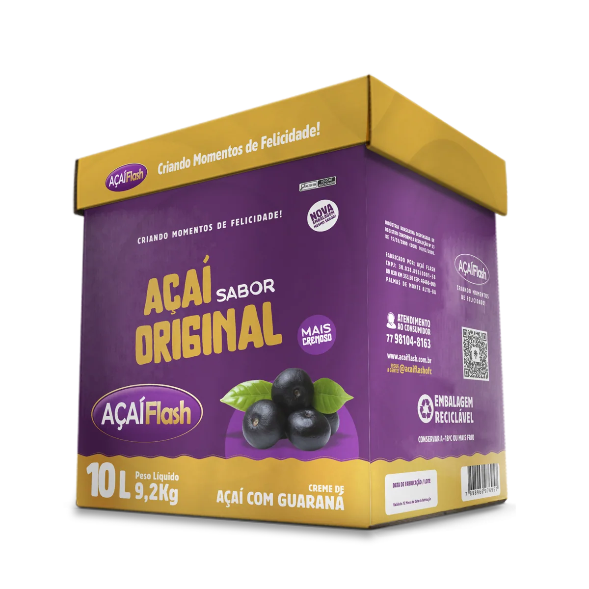 Linha Açaí Açaí Flash